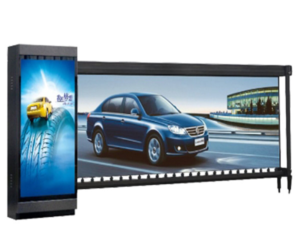 【海康威視廣告道閘】海康威視HIKVISION擋車(chē)器廣告道閘NP-TMG4AG-DL(4米左向6秒)